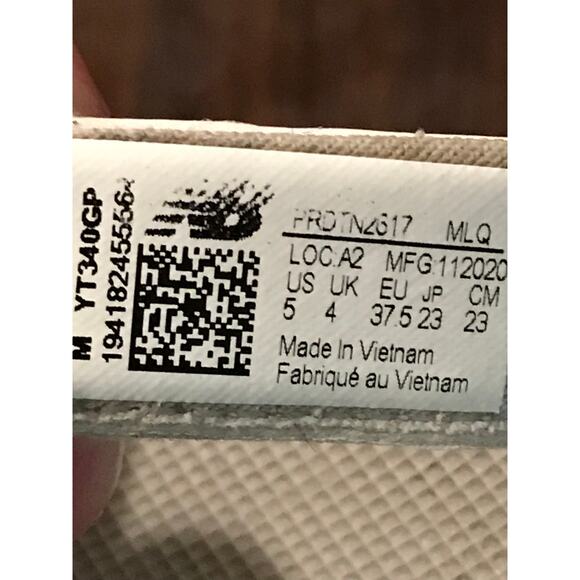 New Balance Womens 5 340V1 Flip Flop Thongs Comfort 102020 Pink Grey Slip On - Picture 6 of 6